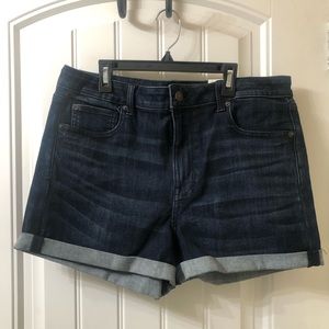 American Eagle Dark Wash Denim Shorts